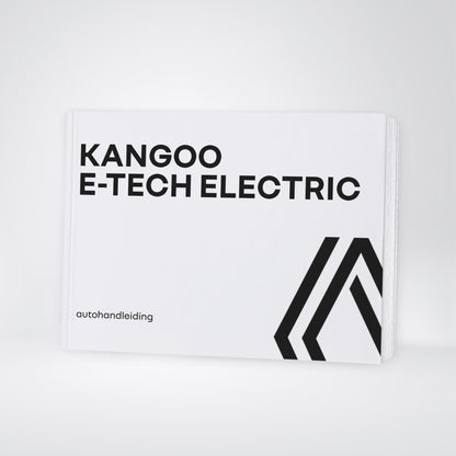 2026 Renault Kangoo E-Tech Electric Owner's Manual | Dutch
