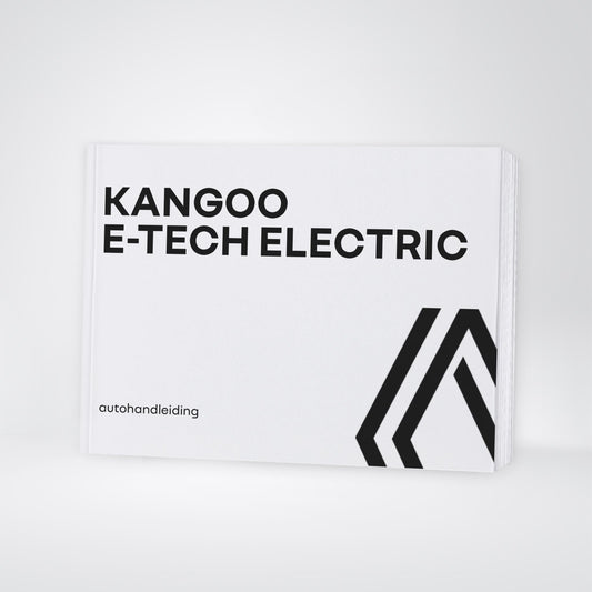 2026 Renault Kangoo E-Tech Electric Owner's Manual | Dutch