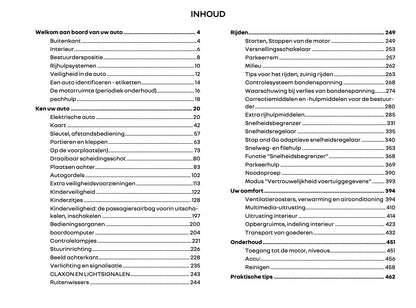 2026 Renault Kangoo E-Tech Electric Owner's Manual | Dutch