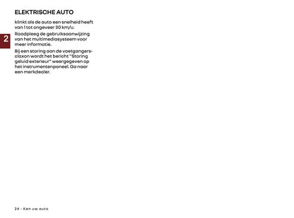 2026 Renault Kangoo E-Tech Electric Owner's Manual | Dutch