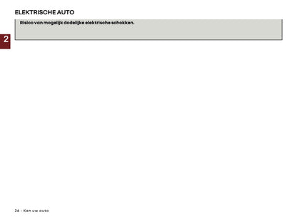 2026 Renault Kangoo E-Tech Electric Owner's Manual | Dutch