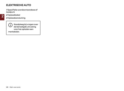 2026 Renault Kangoo E-Tech Electric Owner's Manual | Dutch