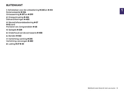 2026 Renault Kangoo E-Tech Electric Owner's Manual | Dutch