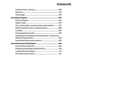 2024-2025 Renault Kangoo Owner's Manual | French