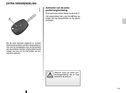 2012-2013 Renault Kangoo Gebruikershandleiding | Nederlands