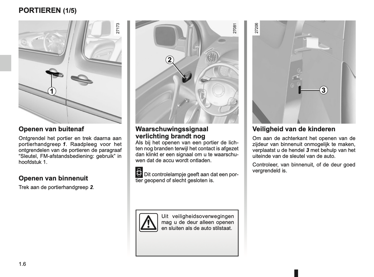 2012-2013 Renault Kangoo Gebruikershandleiding | Nederlands