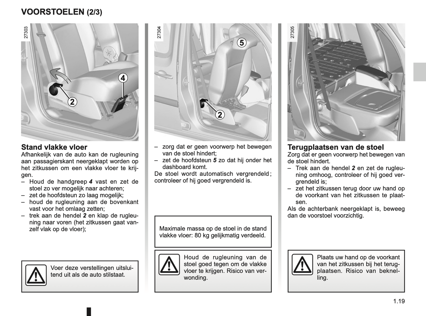 2012-2013 Renault Kangoo Gebruikershandleiding | Nederlands