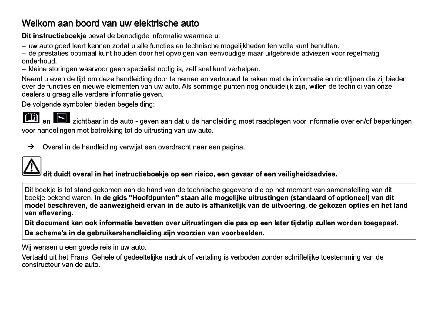 2023-2024 Renault Megane E-Tech Electric Owner's Manual | Dutch