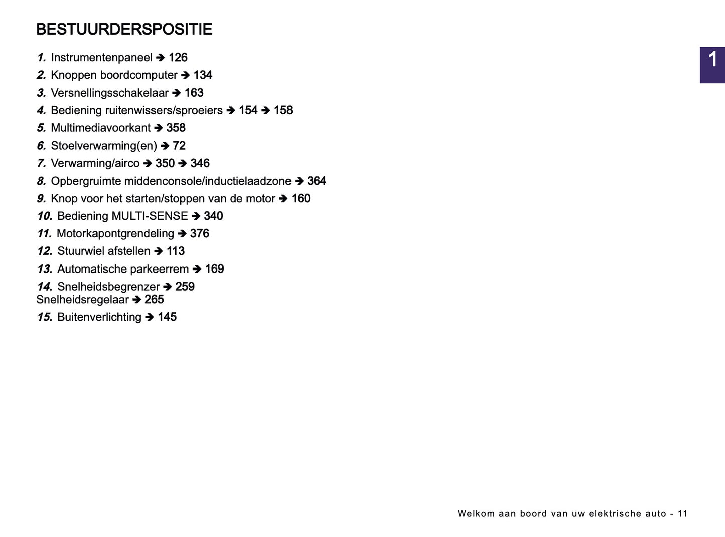 2023-2024 Renault Megane E-Tech Electric Owner's Manual | Dutch