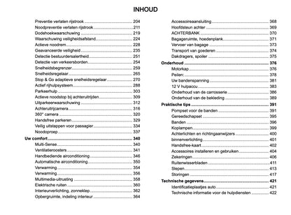 2023-2024 Renault Megane E-Tech Electric Owner's Manual | Dutch