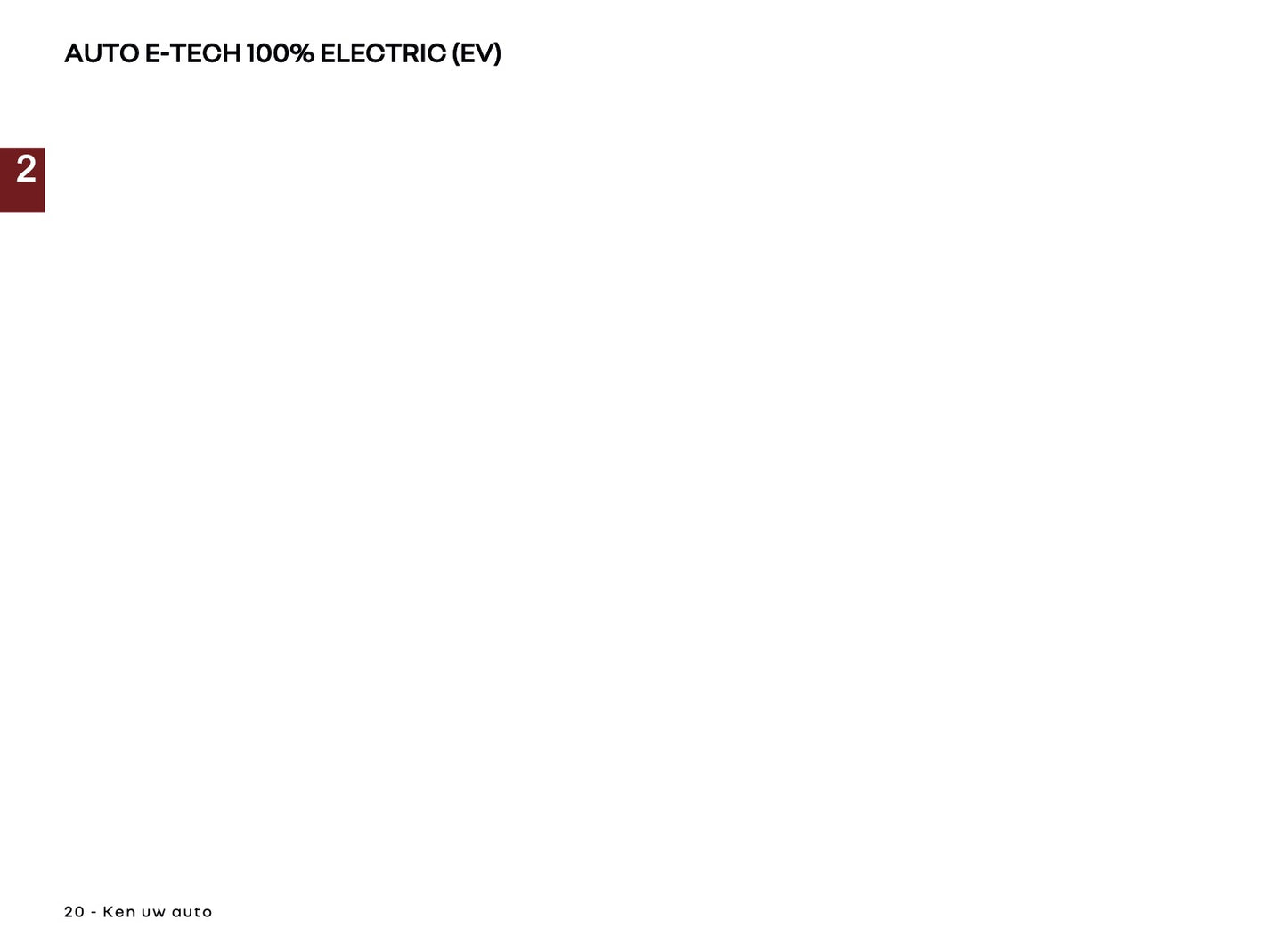 2025-2026 Renault Megane E-Tech Electric Gebruikershandleiding | Nederlands