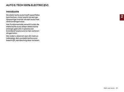 2025-2026 Renault Megane E-Tech Electric Gebruikershandleiding | Nederlands