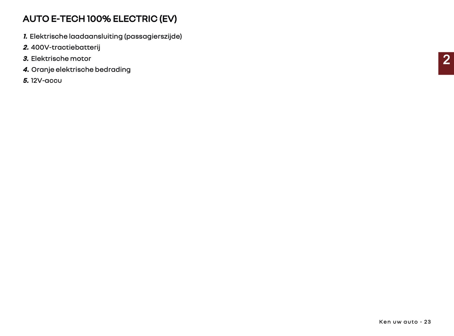 2025-2026 Renault Megane E-Tech Electric Gebruikershandleiding | Nederlands