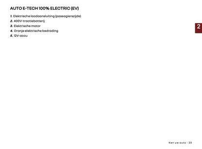 2025-2026 Renault Megane E-Tech Electric Gebruikershandleiding | Nederlands