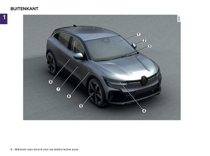 2025-2026 Renault Megane E-Tech Electric Gebruikershandleiding | Nederlands