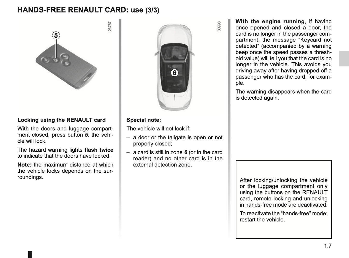 2015-2016 Renault Mégane Coupe Cabriolet Owner's Manual | English