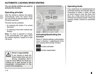 2015-2016 Renault Mégane Coupe Cabriolet Owner's Manual | English