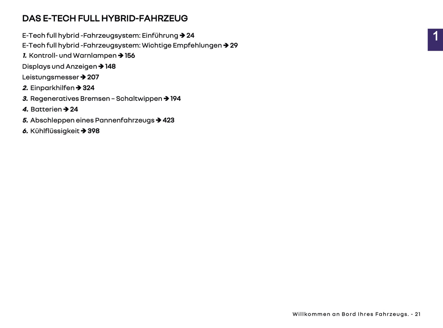 2026 Renault Rafale Owner's Manual | German