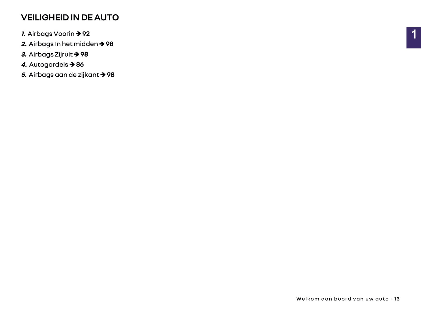 2026 Renault Rafale Owner's Manual | Dutch