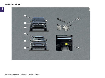 2025-2026 Renault Scenic E-Tech Electric Bedienungsanleitung | Deutsch