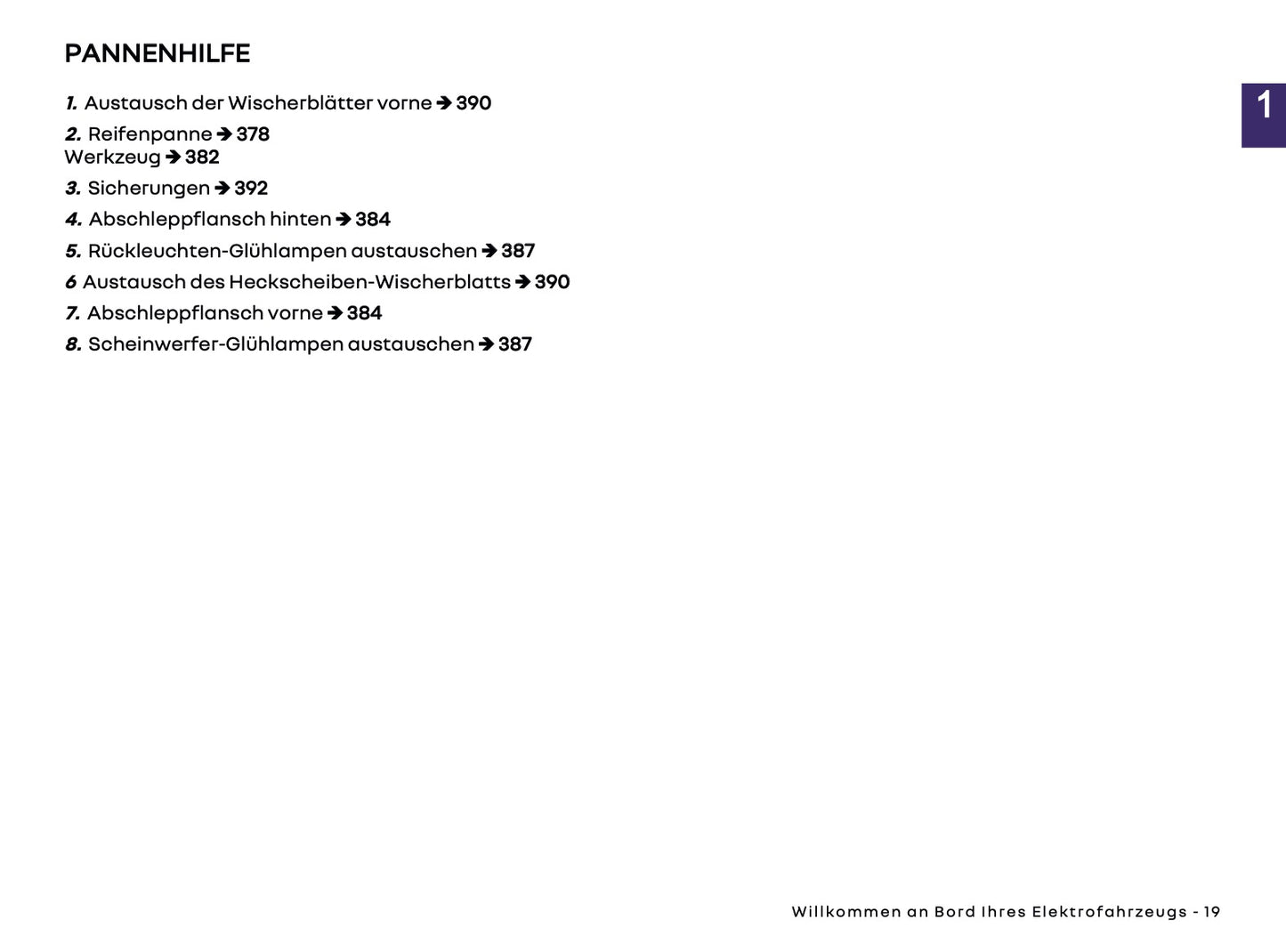 2025-2026 Renault Scenic E-Tech Electric Bedienungsanleitung | Deutsch