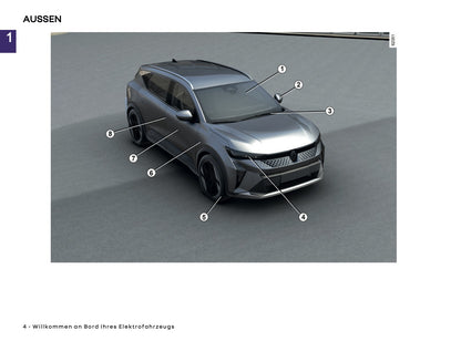 2025-2026 Renault Scenic E-Tech Electric Bedienungsanleitung | Deutsch