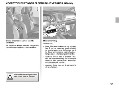 2018-2019 Renault Scenic/Grand Scenic Owner's Manual | Dutch