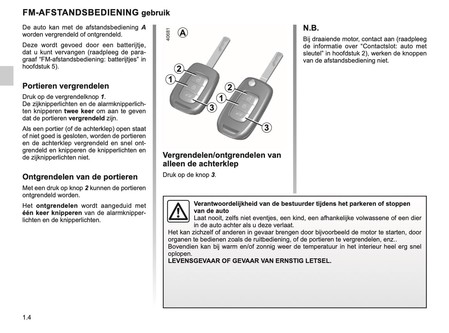 2022-2023 Renault Scenic Owner's Manual | Dutch