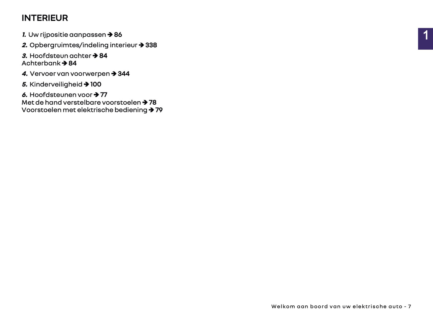 2025-2026 Renault Scenic E-Tech Electric Owner's Manual | Dutch