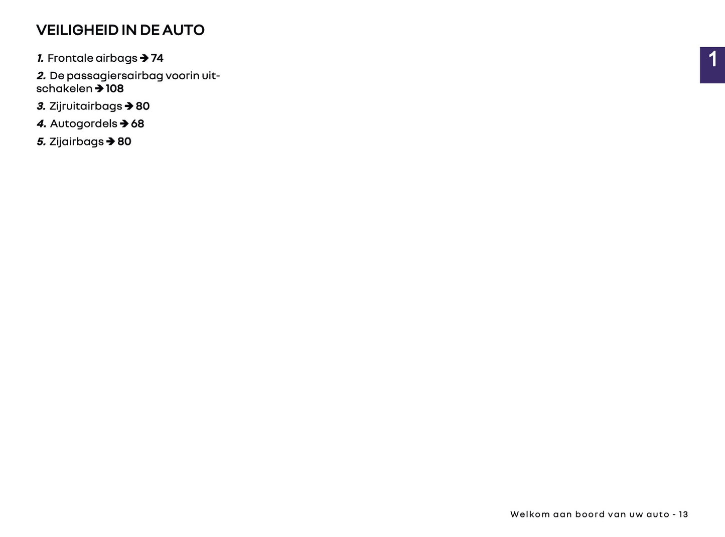 2026 Renault Symbioz Owner's Manual | Dutch