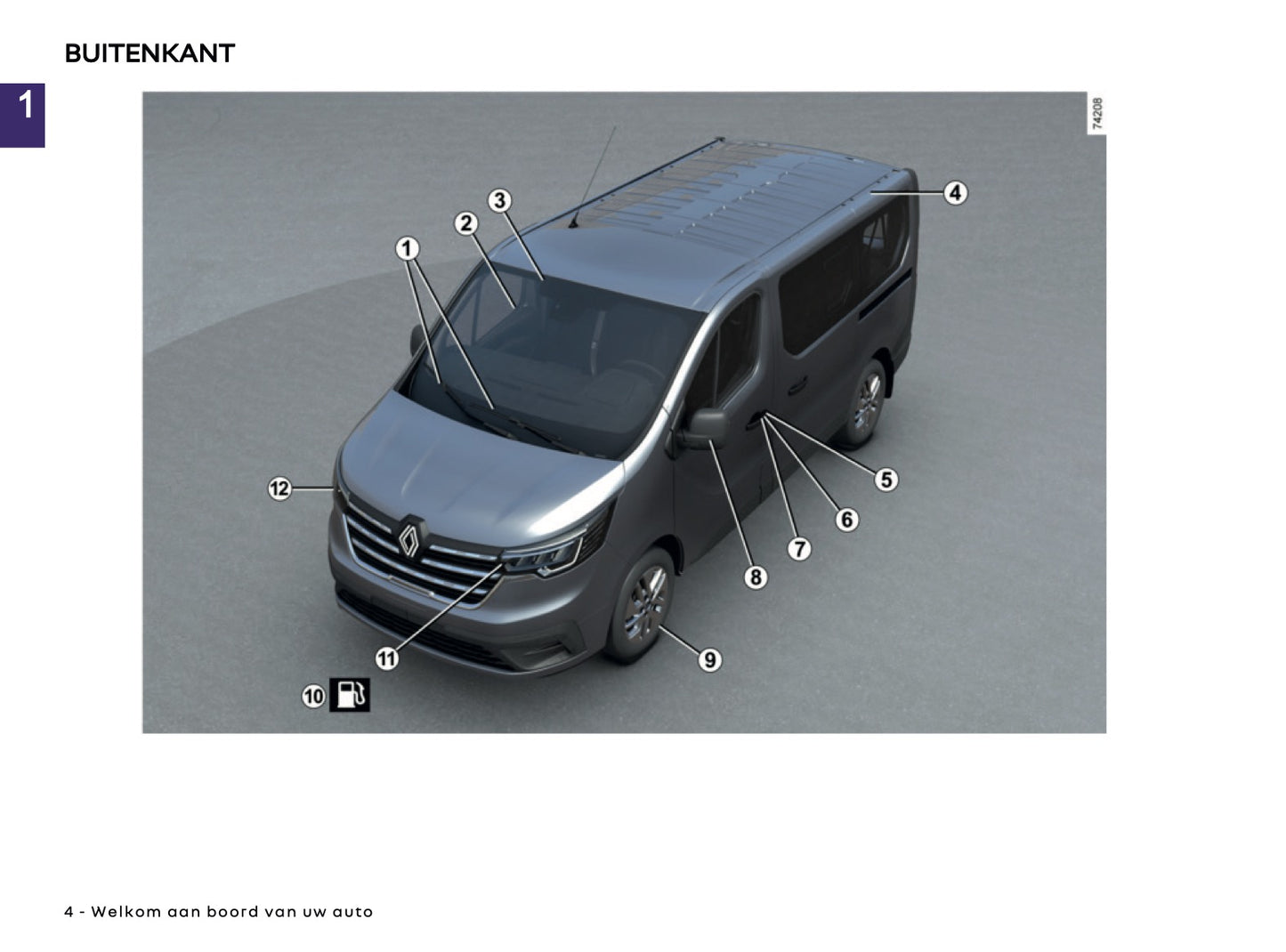 2025-2026 Renault Trafic Owner's Manual | Dutch