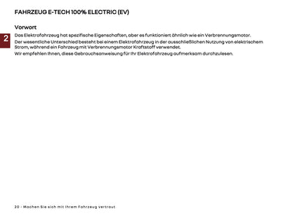 2025-2026 Renault Twingo E-Tech Electric Owner's Manual | German
