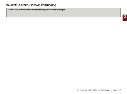 2025-2026 Renault Twingo E-Tech Electric Owner's Manual | German