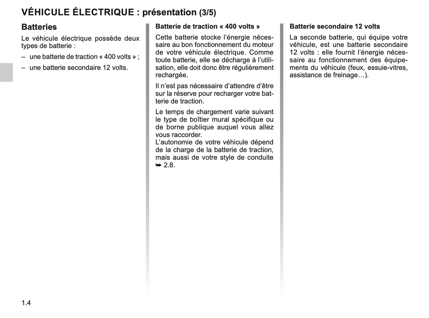 2023-2024 Renault Twingo E-Tech Owner's Manual | French