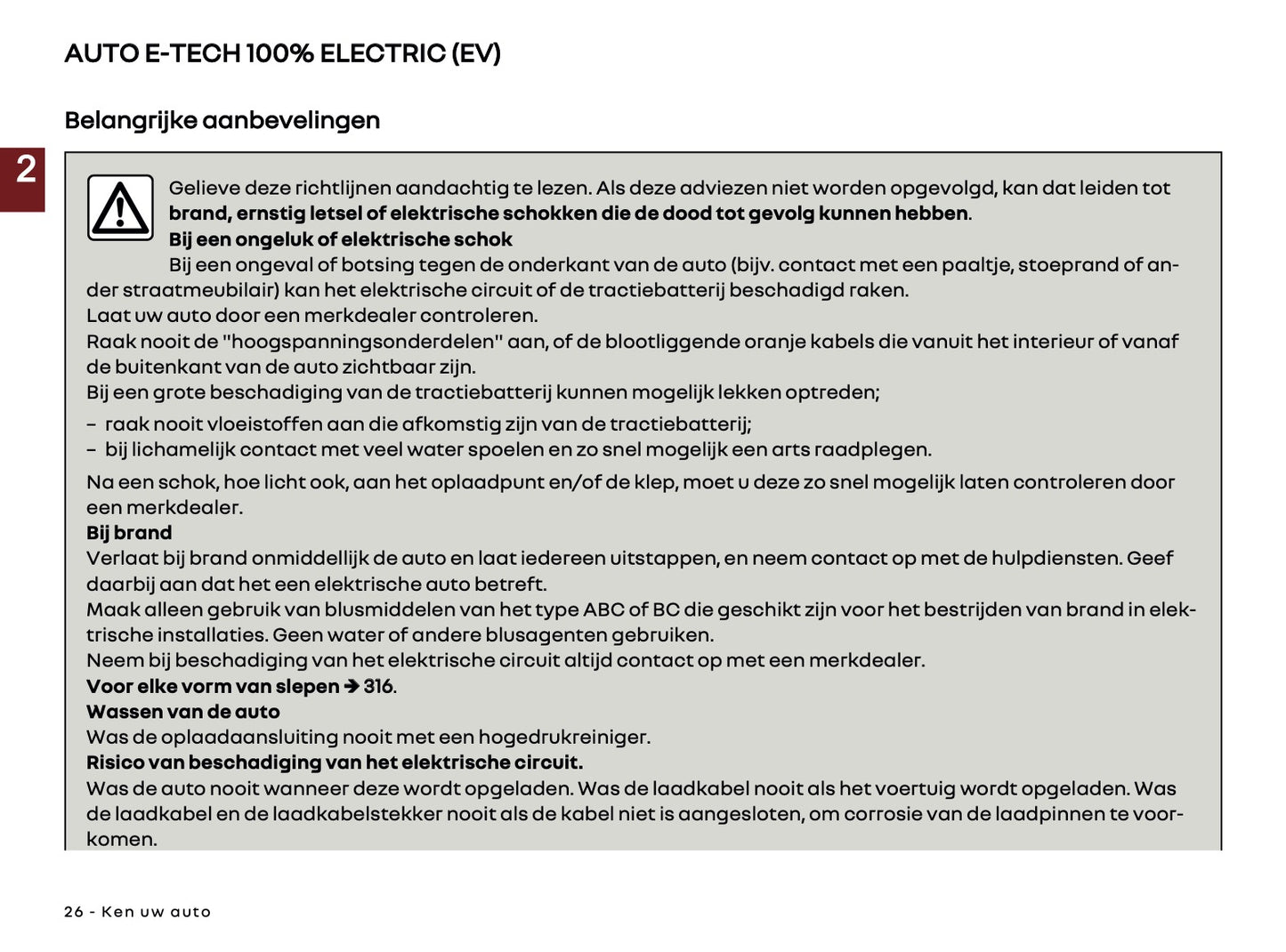 2026 Renault Twingo E-Tech Electric Owner's Manual | Dutch