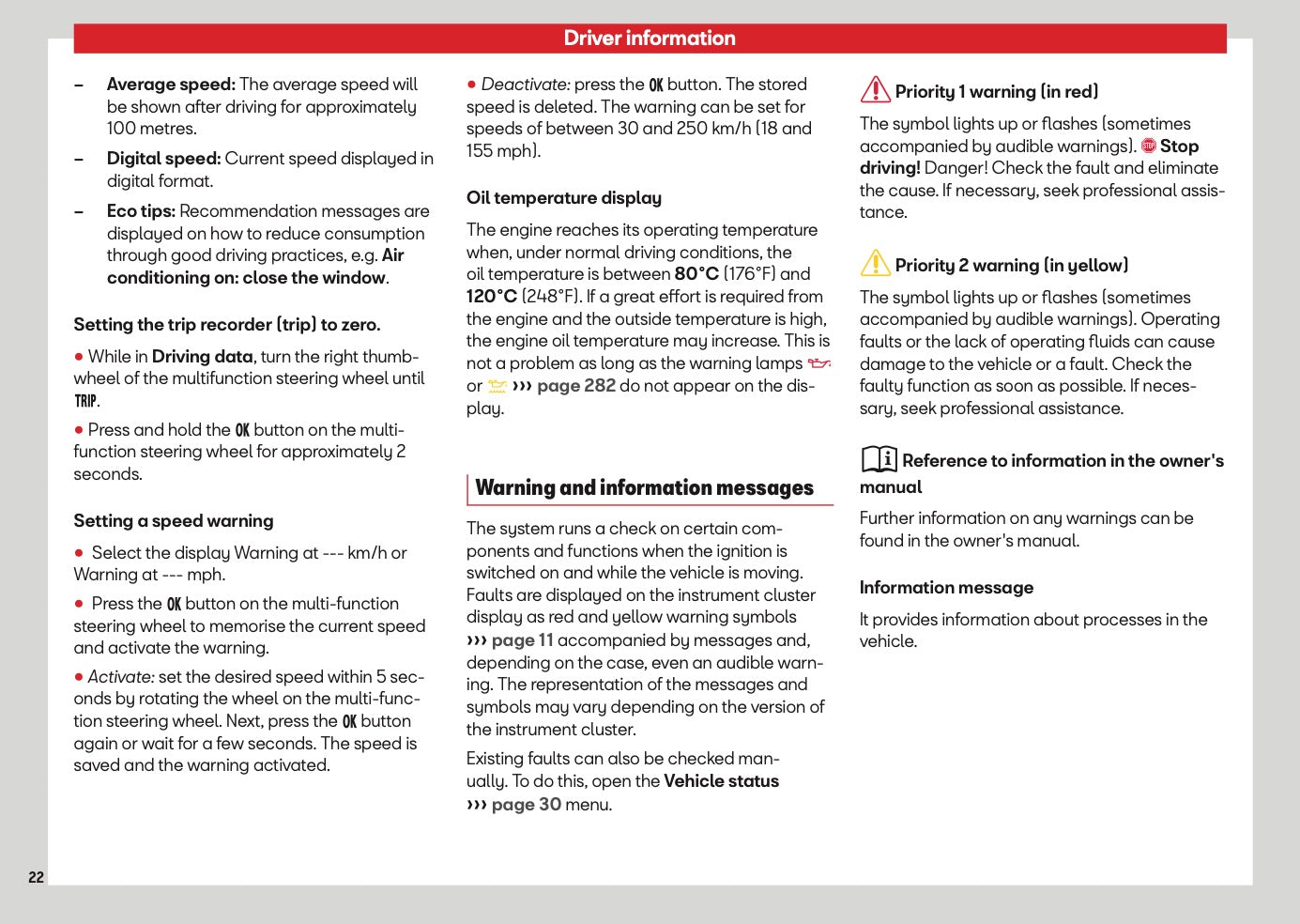 2026 Seat Arona Owner's Manual | English