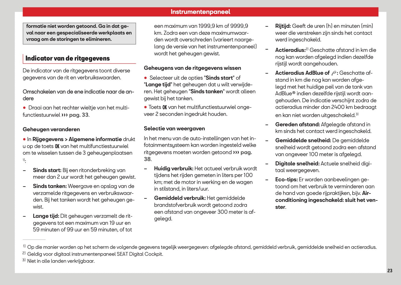 2026 Seat Ateca Owner's Manual | Dutch