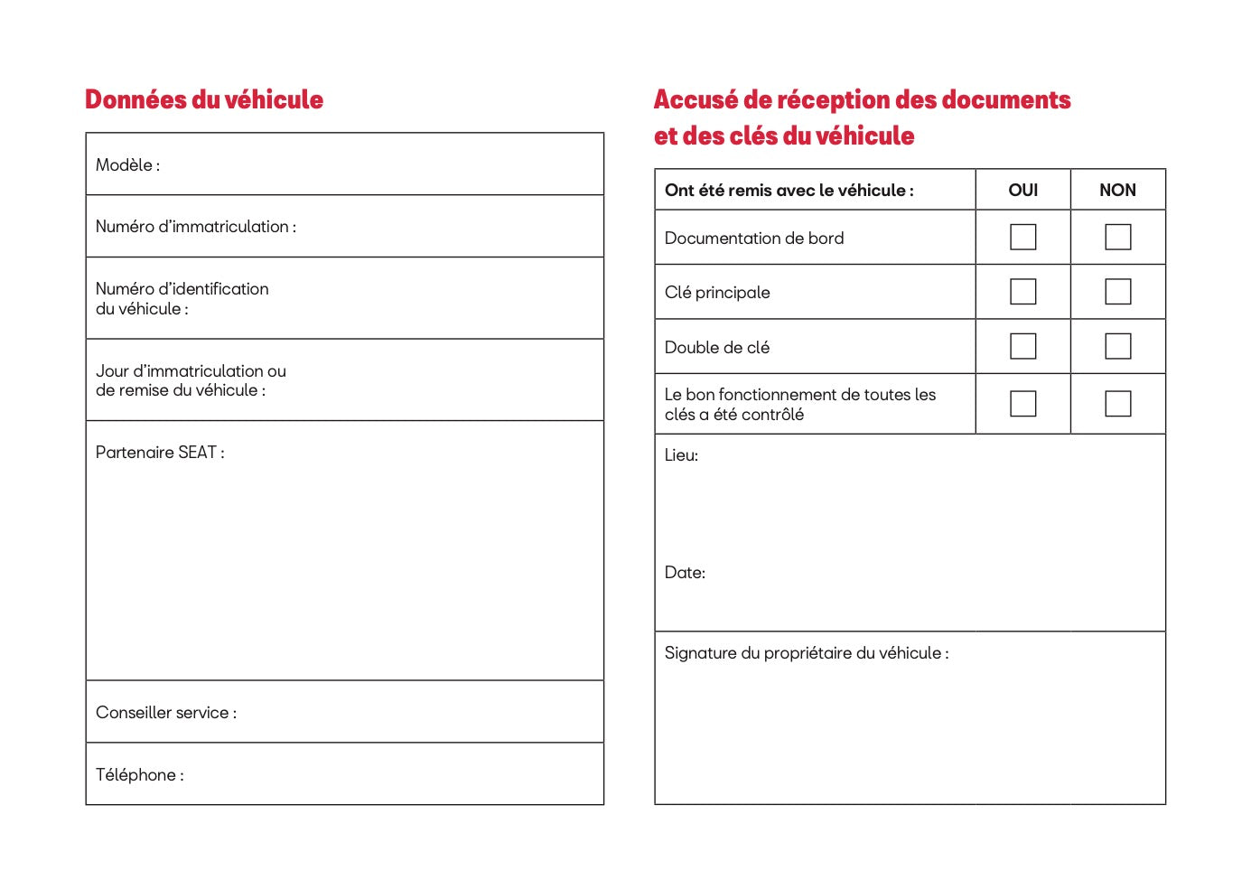 2026 Seat Ibiza Manuel du propriétaire | Français