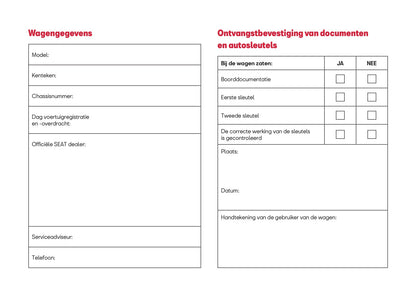 2026 Seat Ibiza Owner's Manual | Dutch