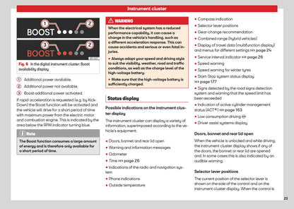 2026 Seat Leon/Leon Sportstourer Owner's Manual | English