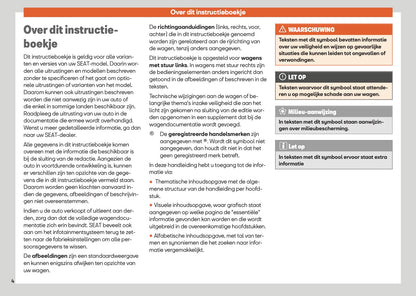 2025 Seat Leon/Leon Sportstourer Owner's Manual | Dutch