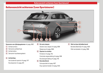 2026 Seat Leon/Leon Sportstourer Owner's Manual | Dutch