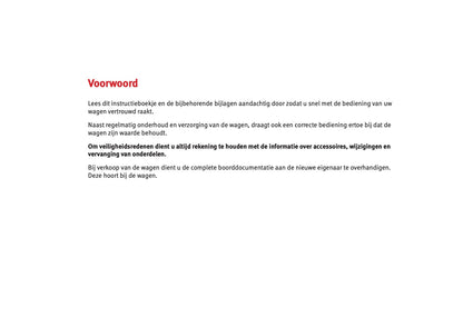 2012-2013 Seat Mii Gebruikershandleiding | Nederlands