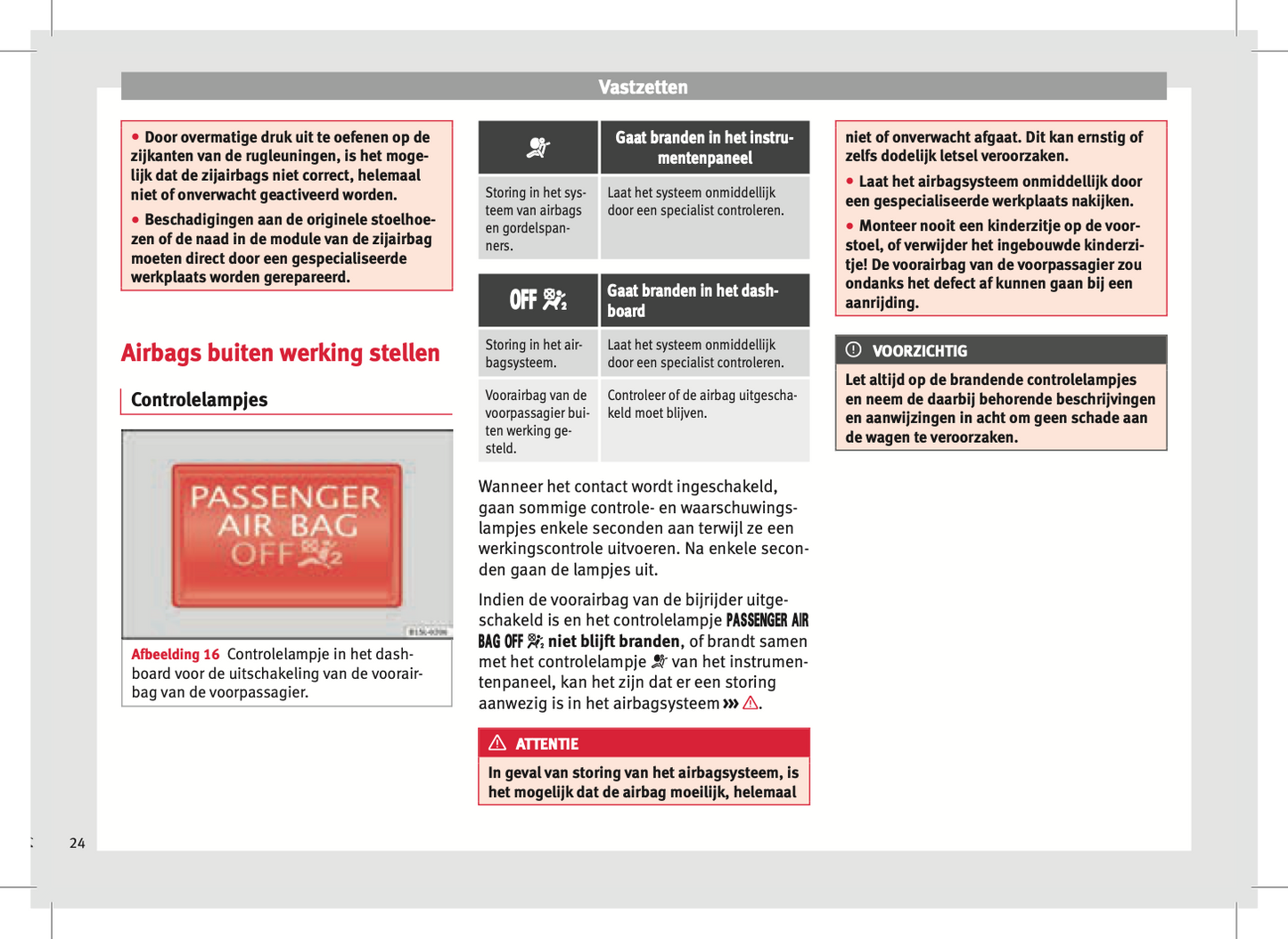 2015 Seat Mii Owner's Manual | Dutch