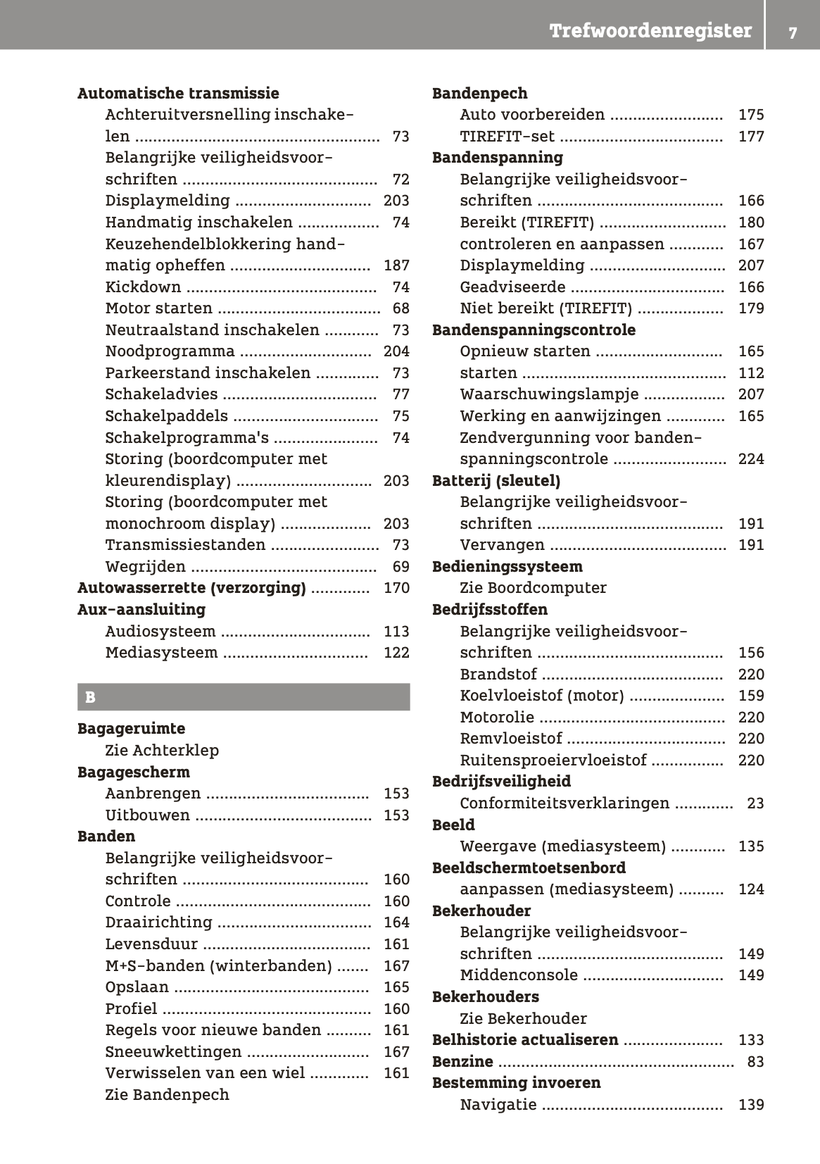 2018-2019 Smart ForTwo Owner's Manual | Dutch