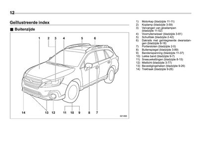 2018 Subaru Legacy/Outback Owner's Manual | Dutch