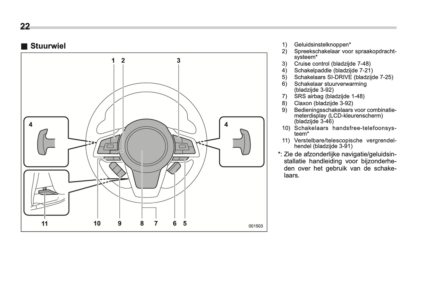 2018 Subaru Legacy/Outback Owner's Manual | Dutch