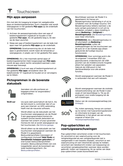 2023-2024 Tesla Model 3 Manuel du propriétaire | Néerlandais