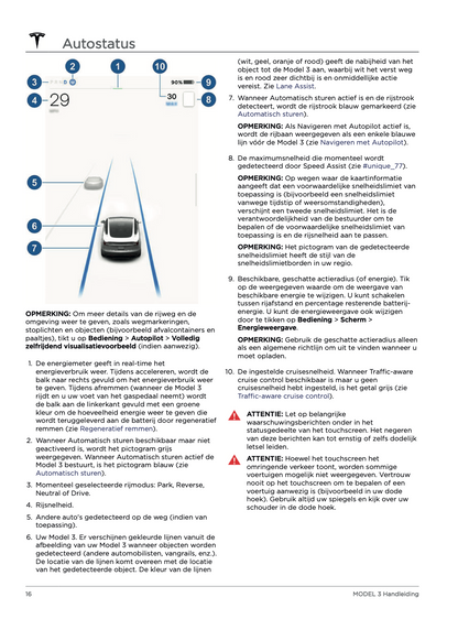 2023-2024 Tesla Model 3 Manuel du propriétaire | Néerlandais