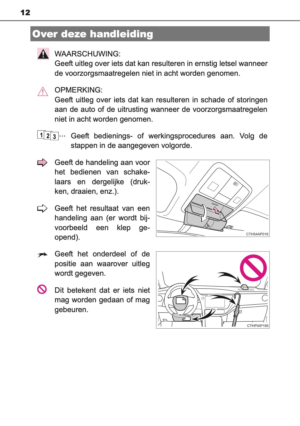 2016-2017 Toyota Auris Hybrid Touring Sports Owner's Manual | Dutch
